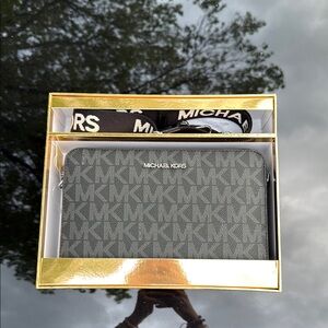 Michael Kors Charcoal Monogram Purse